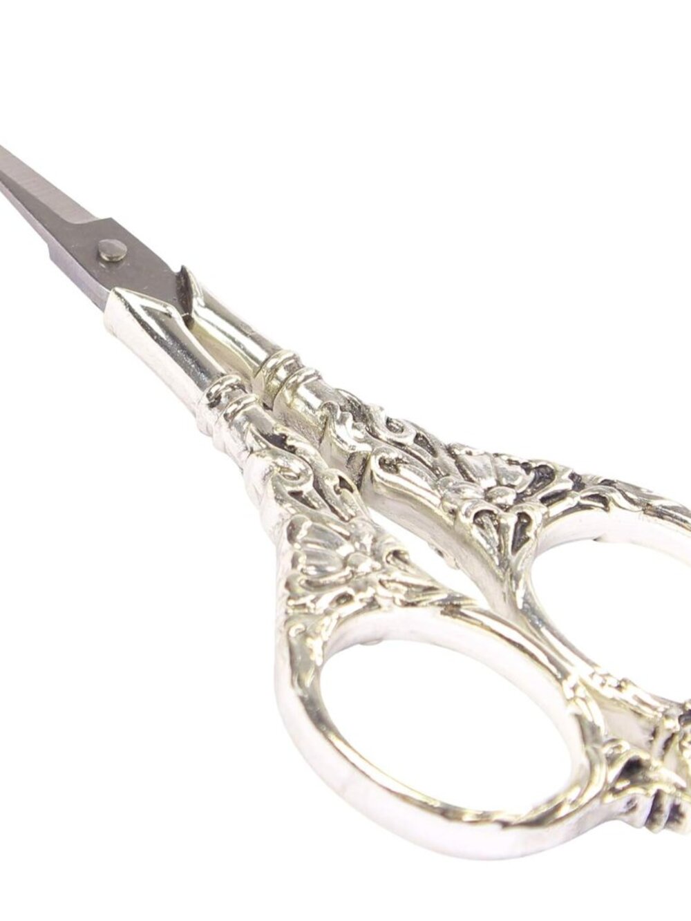 Vintage European Style Scissors Stainless Steel for Cross Stitch Cutting Embroid